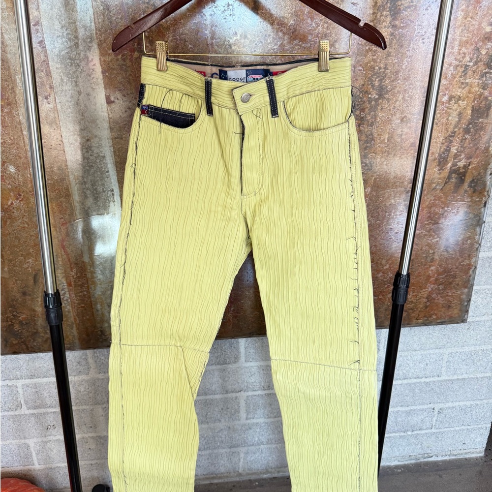 COOGI Men's Light Yellow Corduroy Pants